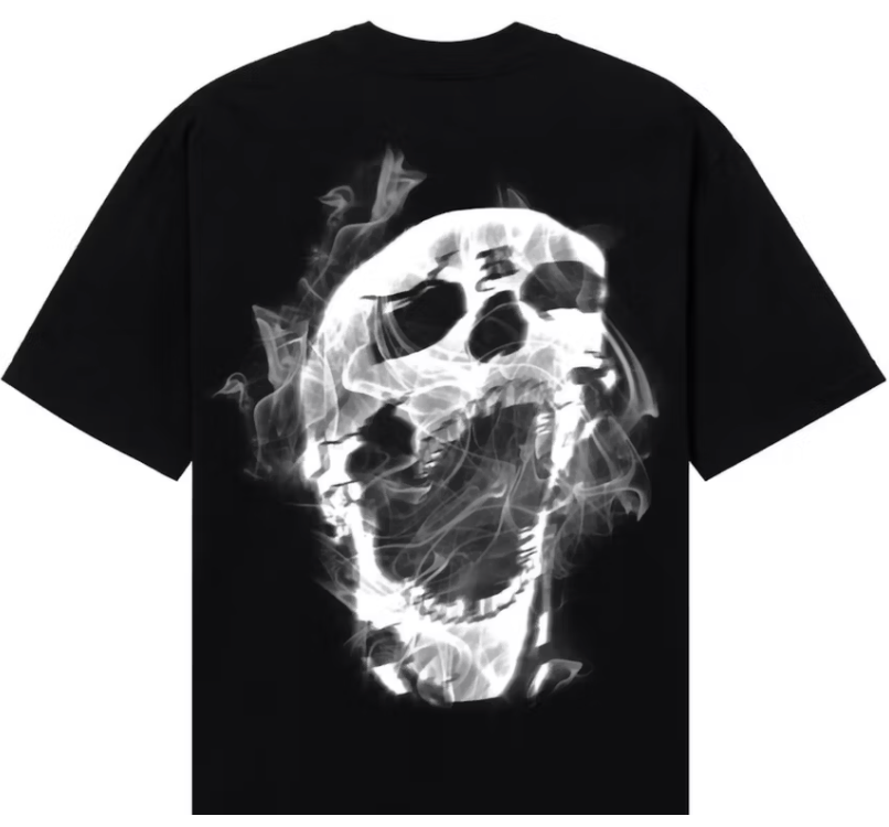 Revenge Smoke Lightning Tee Black