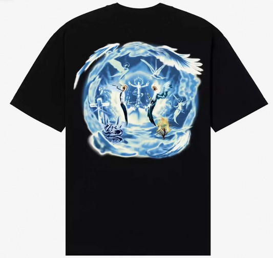 Revenge Angel Arch Logo Tee Black