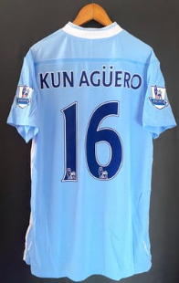 Manchester City Home 2011/12 Home KUN AGUERO