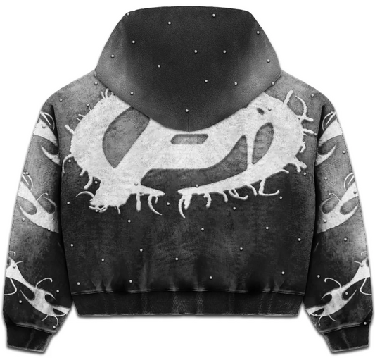 Prestige Collection Prestige Flames Hoodie Black