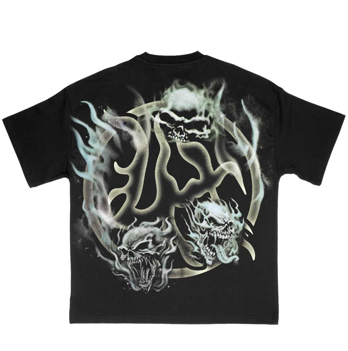 Lost Hills Demon Skull Black Tee
