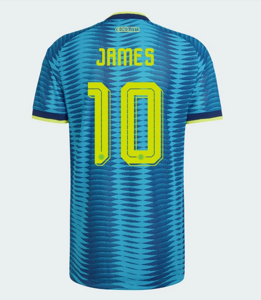 Colombia Away James 2026 World Cup