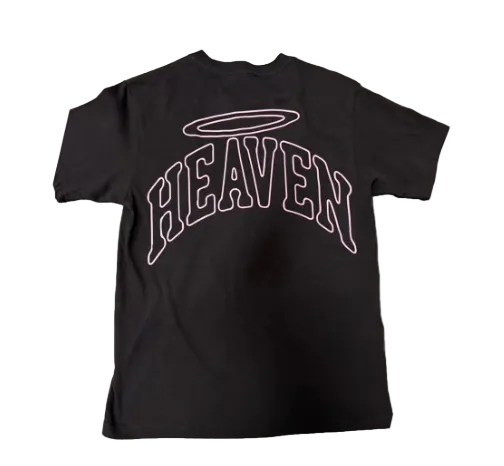 Heaven Virgen De Guadalupe/ Arc Logo (Black/Pink)
