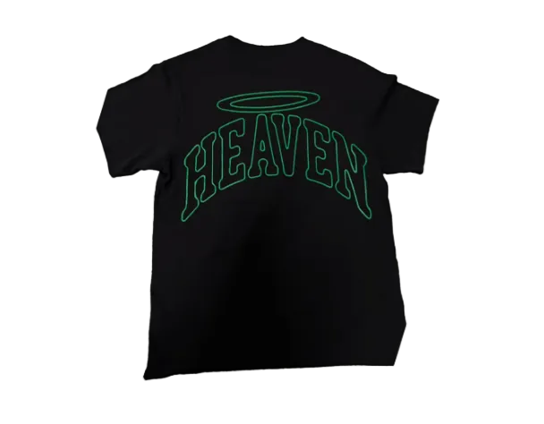 Heaven Virgen De Guadalupe/ Arc Logo (Black/Green)
