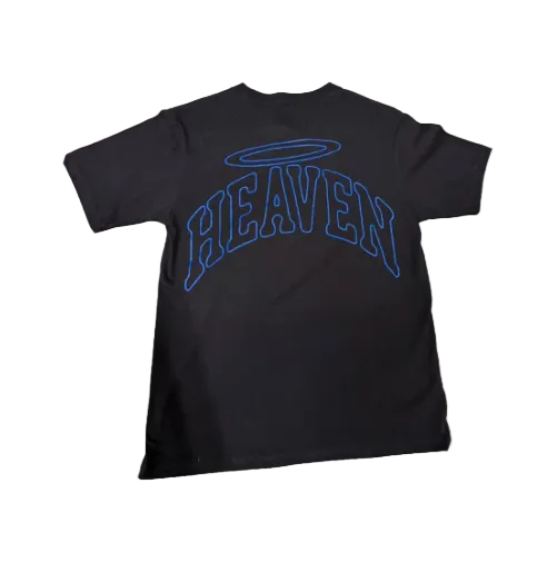 Heaven Virgen De Guadalupe/ Arc Logo (Black/Blue)