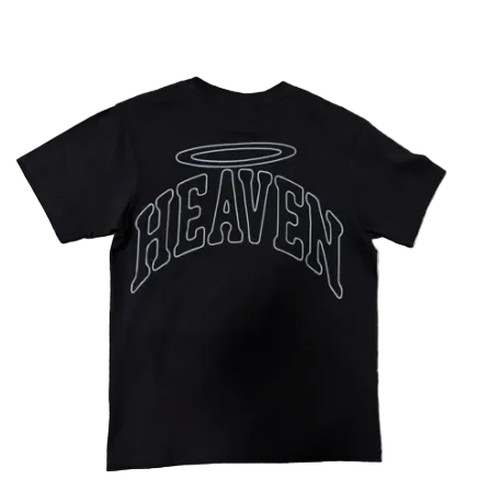 Heaven Virgen De Guadalupe/ Arc Logo (Black/Grey)