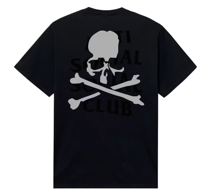 Anti Social Social Club x Mastermind Mind Black Tee
