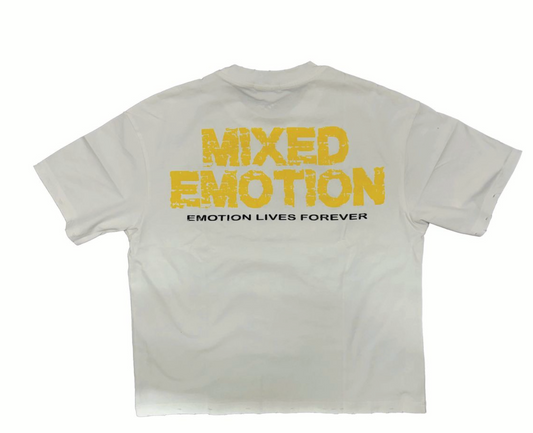 Mixed Emotions White Forever Tee