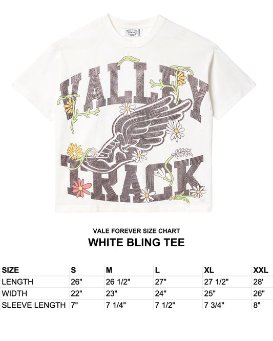 Vale Forever Bling Tee 'White'