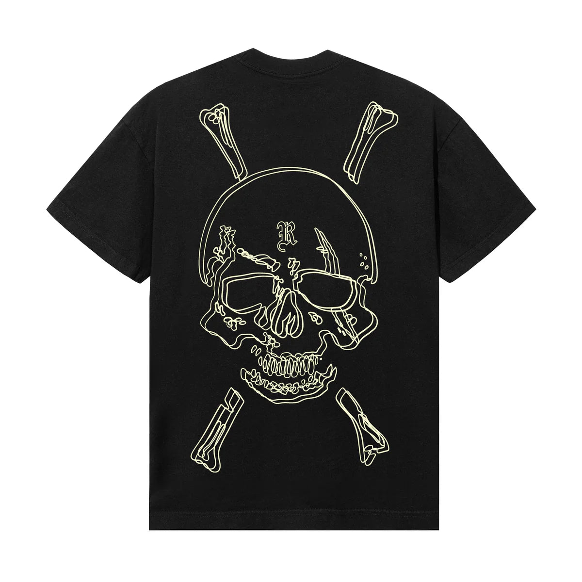 Revenge Crossbones Tee Black