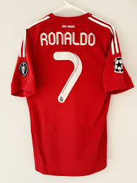 Real Madrid Ronaldo Red 2011/12 Jersey
