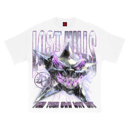 Lost Hills Find Your Way Out Tee White