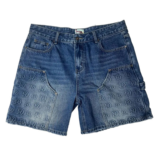Dry Rot Denim DR Stamped Cargo Shorts