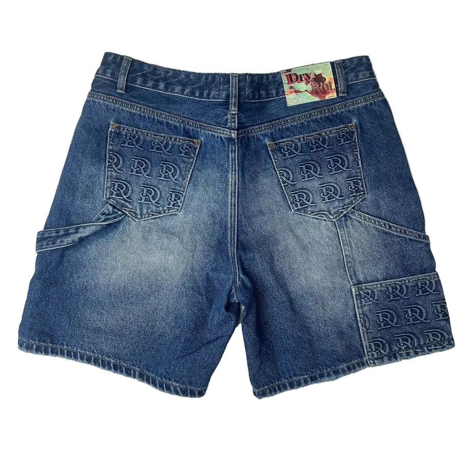 Dry Rot Denim DR Stamped Cargo Shorts