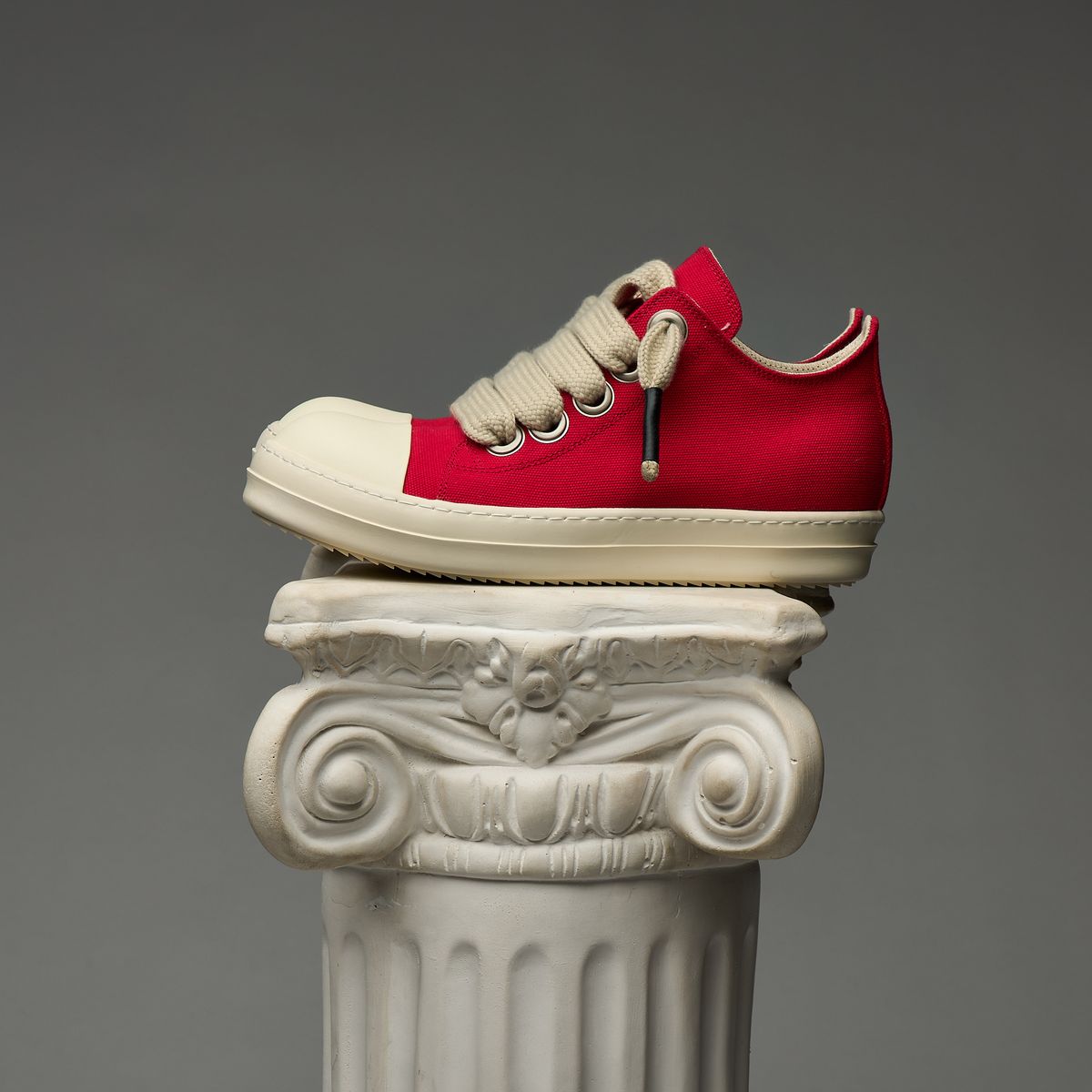 DUAA Pepper Red Jumbo Lace Shoe