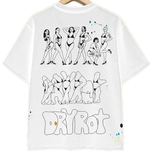 Dry Rot White Dirty Silo Tee