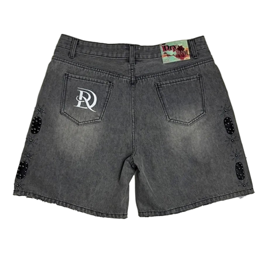 Dry Rot Black Cowboy Jewelz Shorts