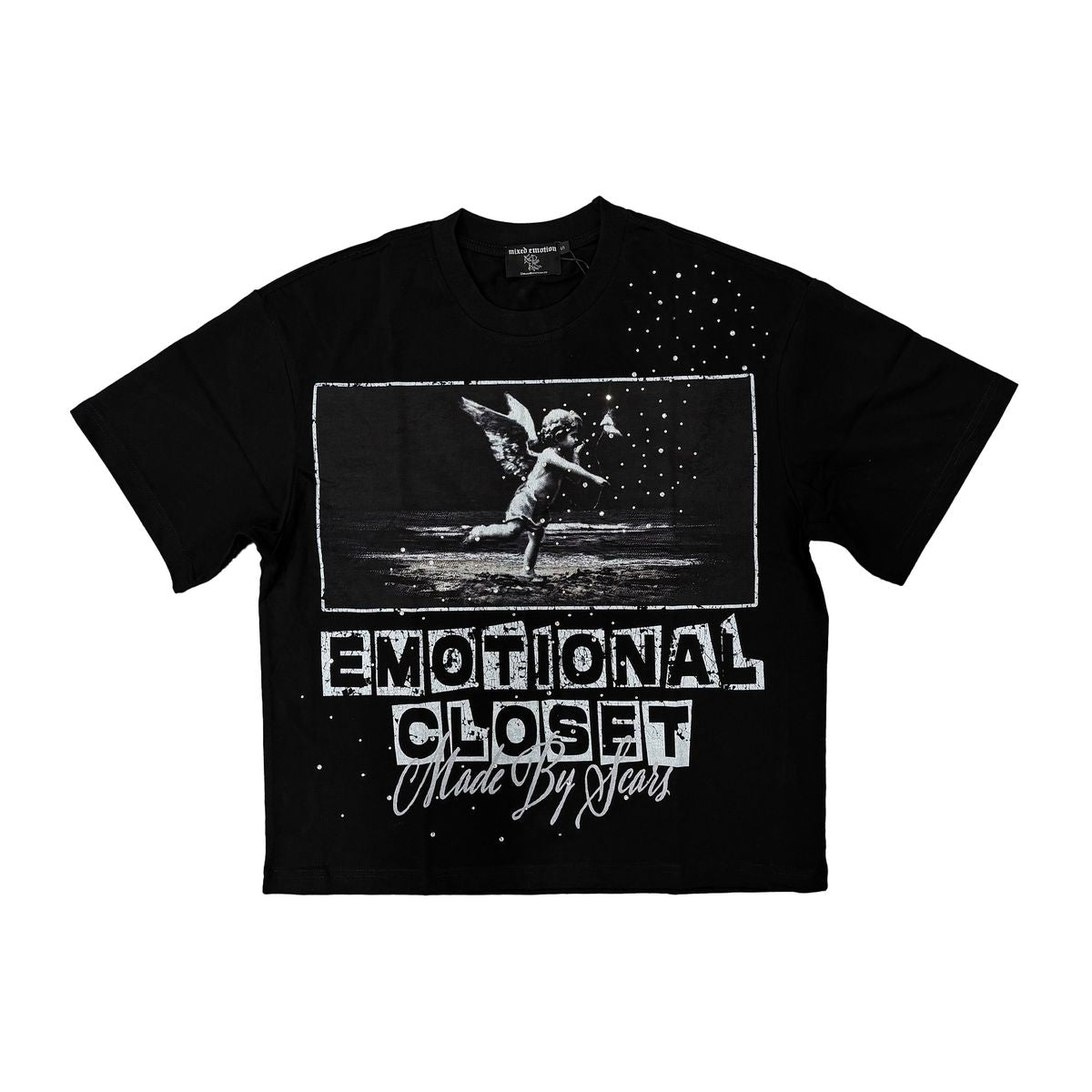 Mixed Emotions Black Scar Tee