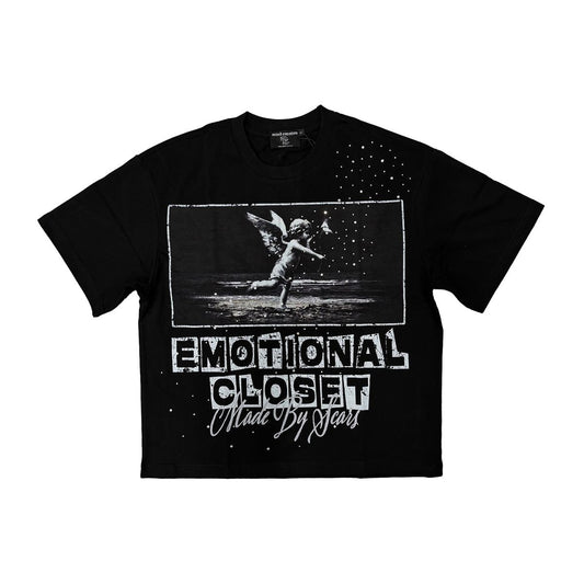 Mixed Emotions Black Scar Tee