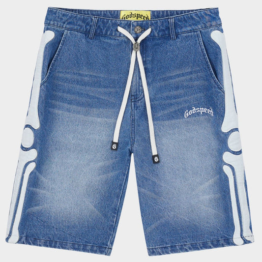 Godspeed Fémur Denim Blue Shorts