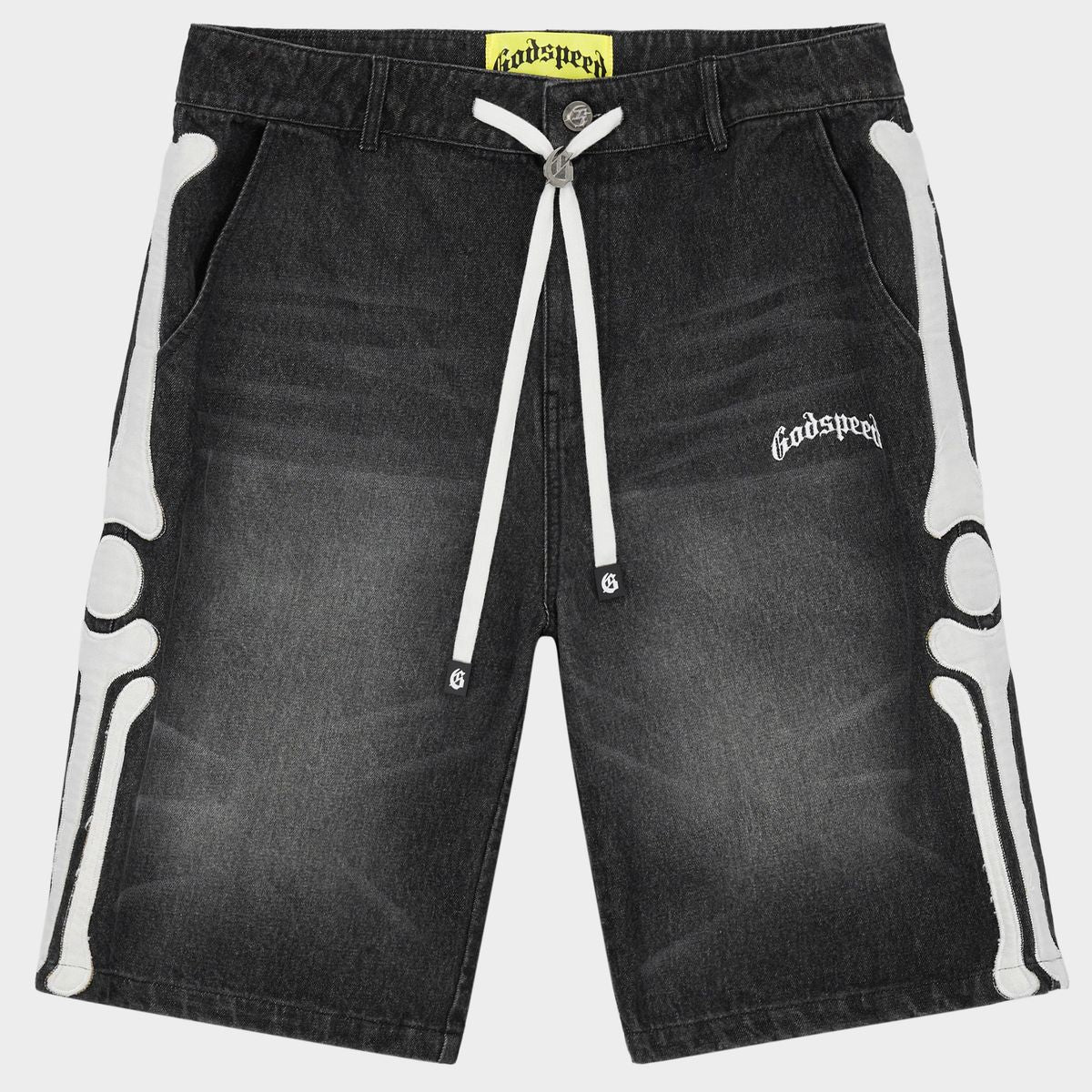 Godspeed Fémur Denim Black Shorts