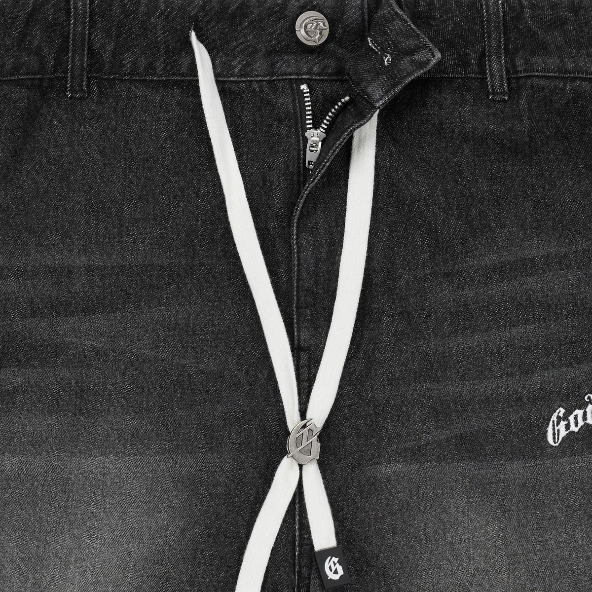 Godspeed Fémur Denim Black Shorts