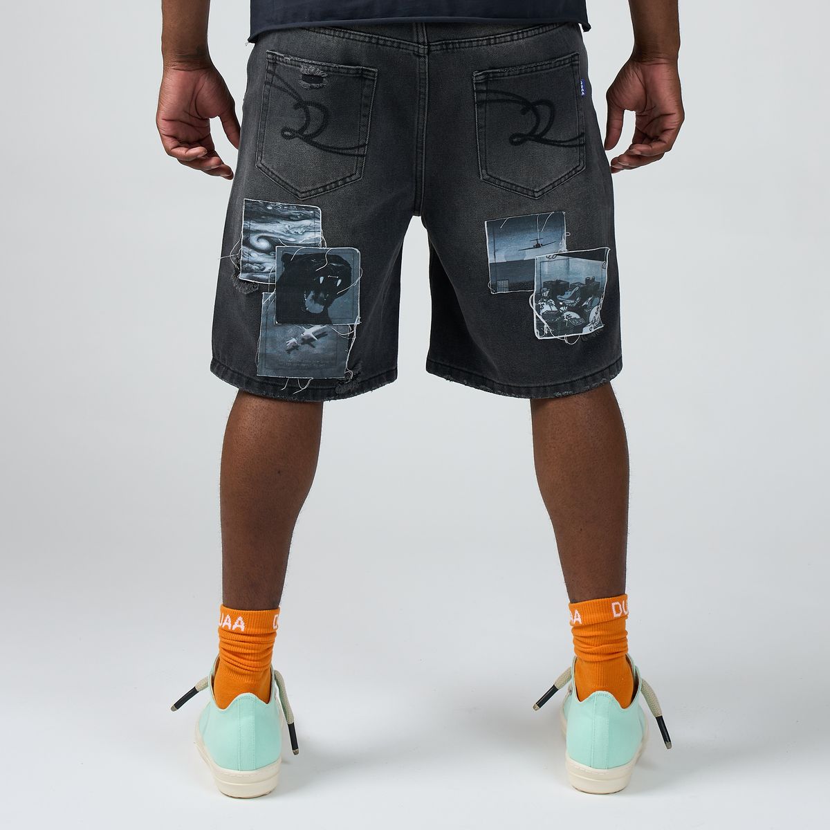 DUAA Movie Blue Jorts