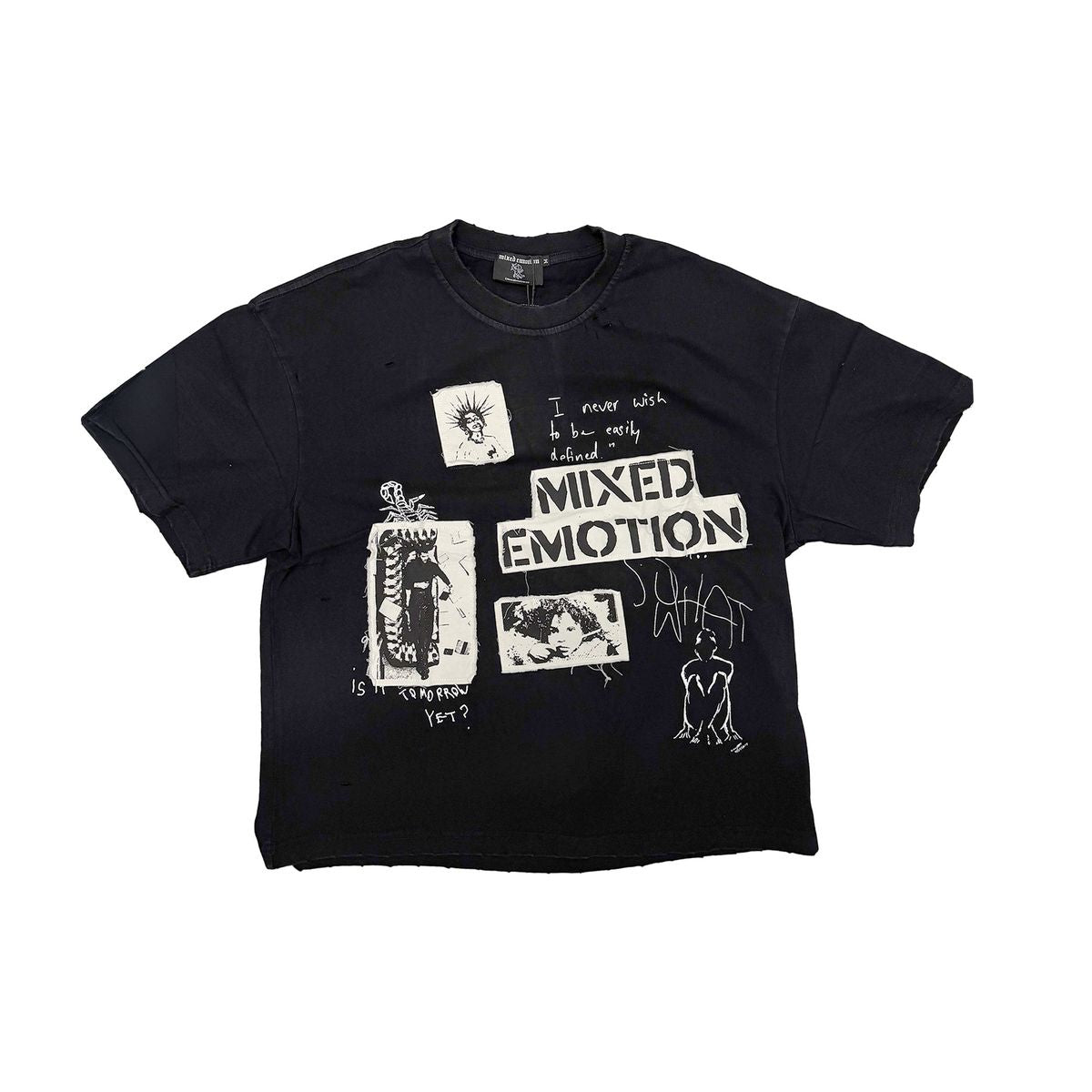 Mixed Emotions Stamped Tee