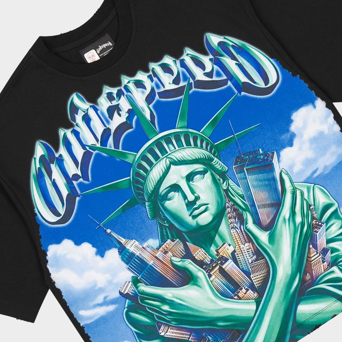 Godspeed Empire Guardian Black Tee