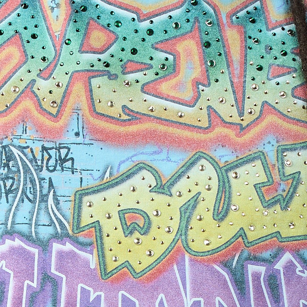 DUAA Wall Graffiti Cutoff Tee