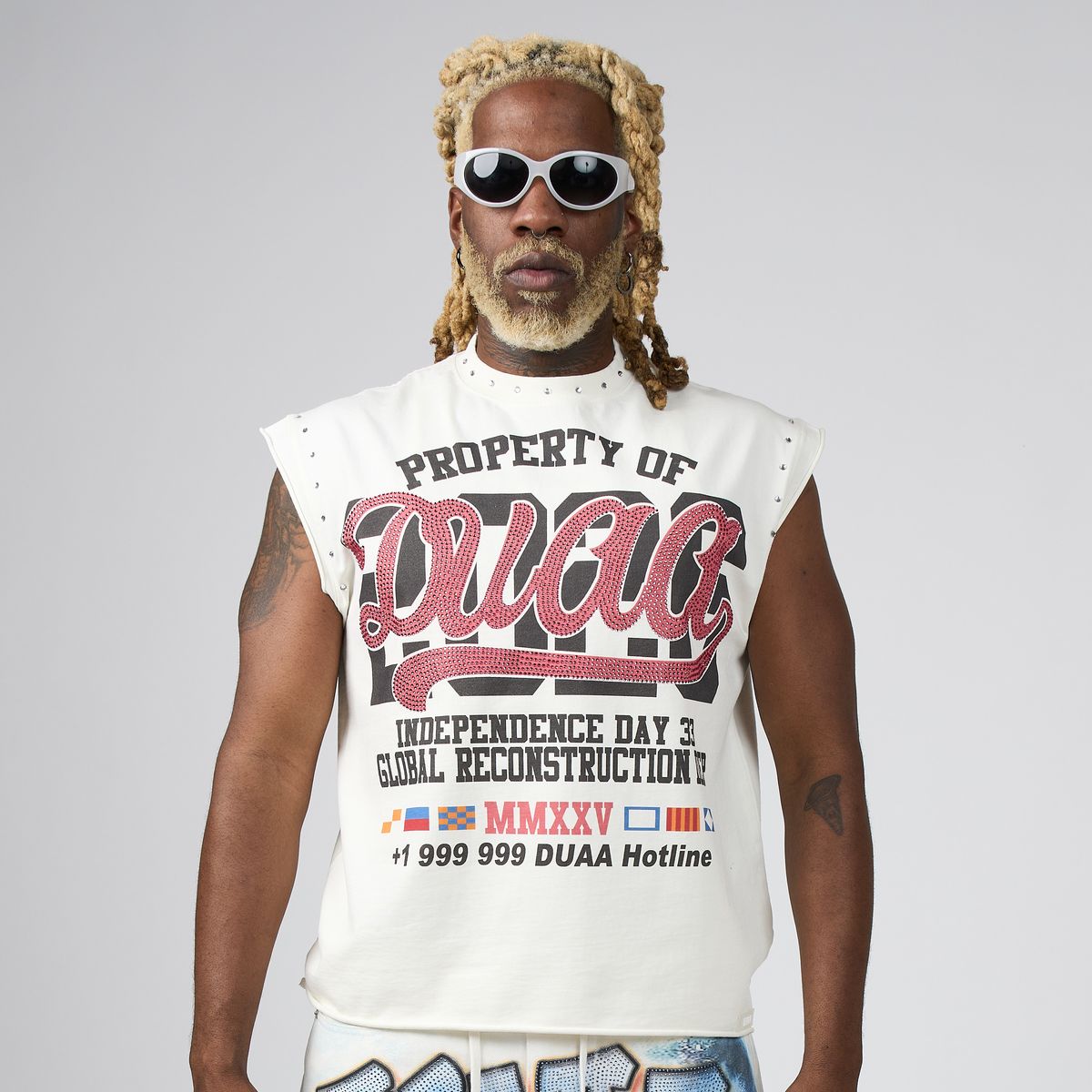 DUAA Vintage Cutoff Tee