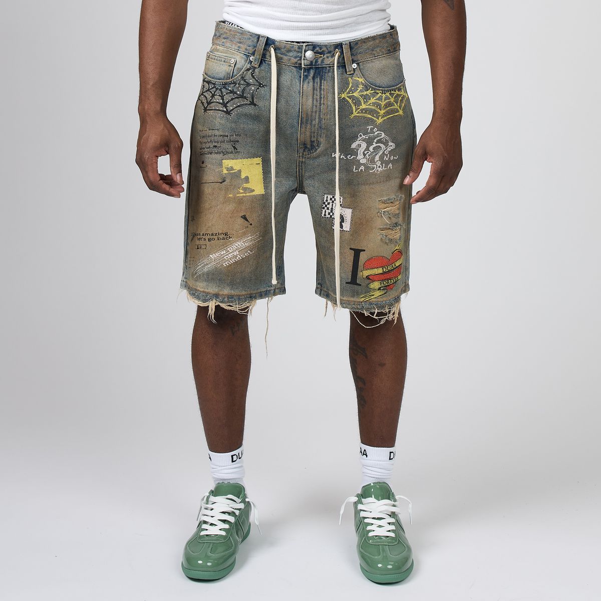 DUAA Sunset Blue Jorts