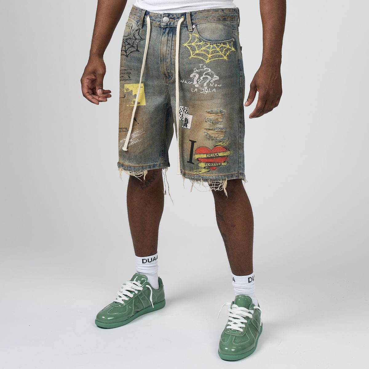 DUAA Sunset Blue Jorts