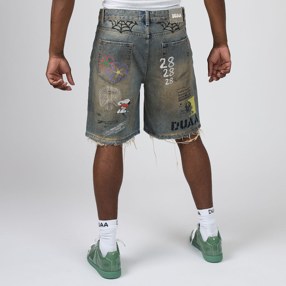 DUAA Sunset Blue Jorts