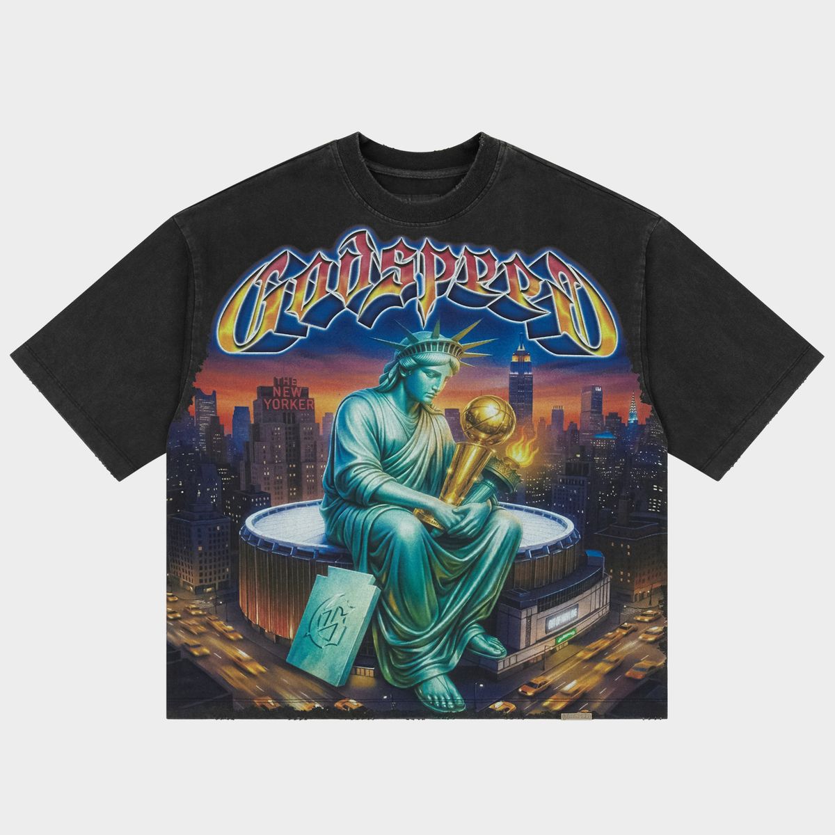 Godspeed Finally Black Tee