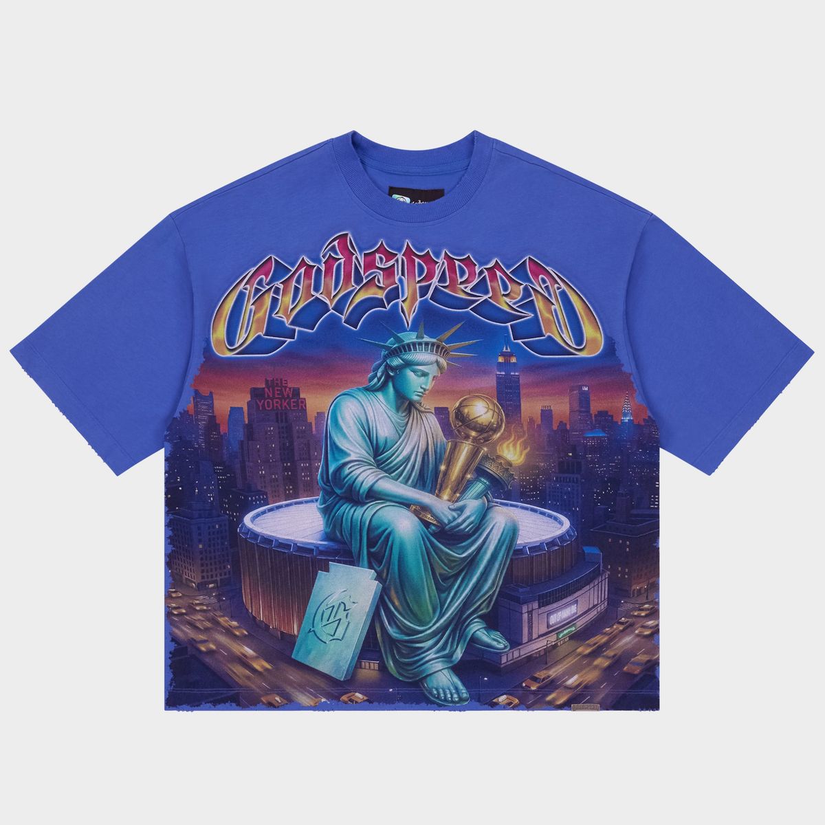 Godspeed Finally Blue Tee