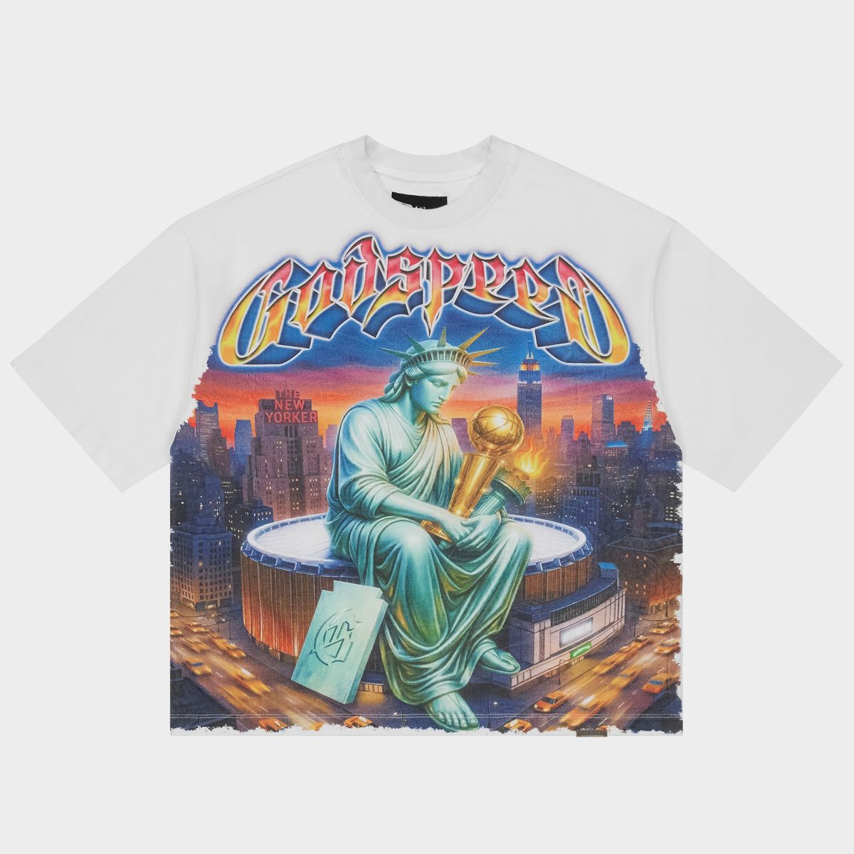 Godspeed Finally White Tee
