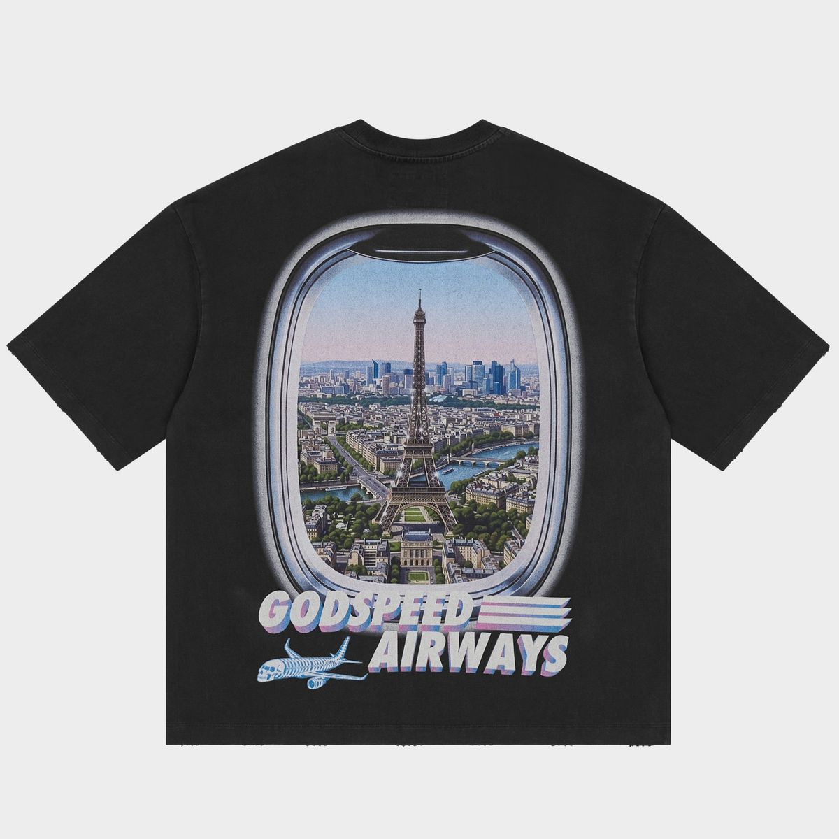 Godspeed GS Air Paris Black Pocket Tee
