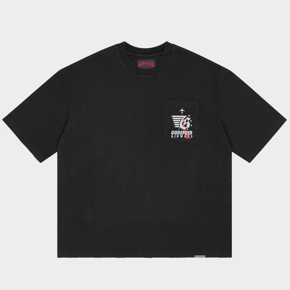 Godspeed GS Air Paris Black Pocket Tee