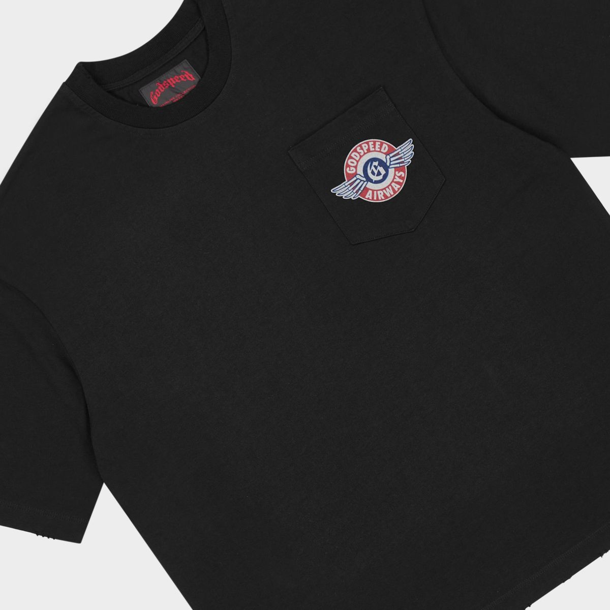 Godspeed GS Air NYC Black Pocket Tee