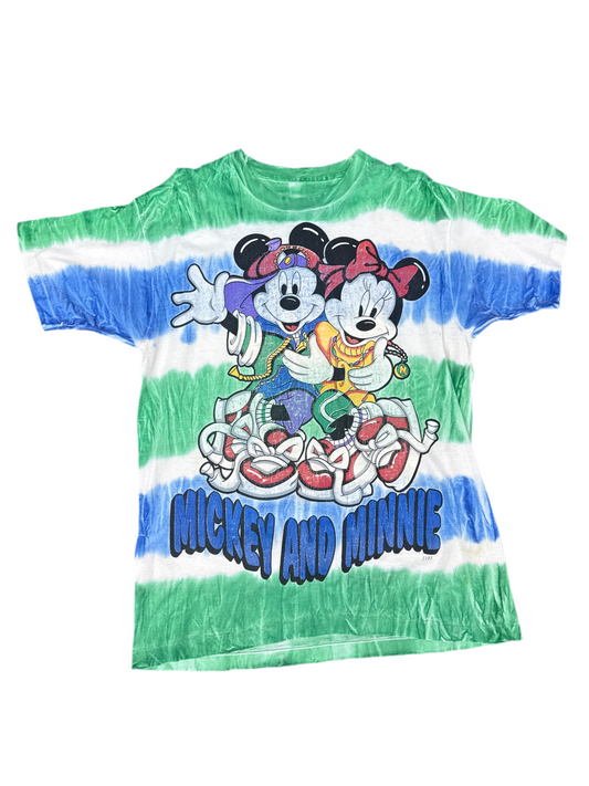 1990's Mickey and Minnie Mouse Tee