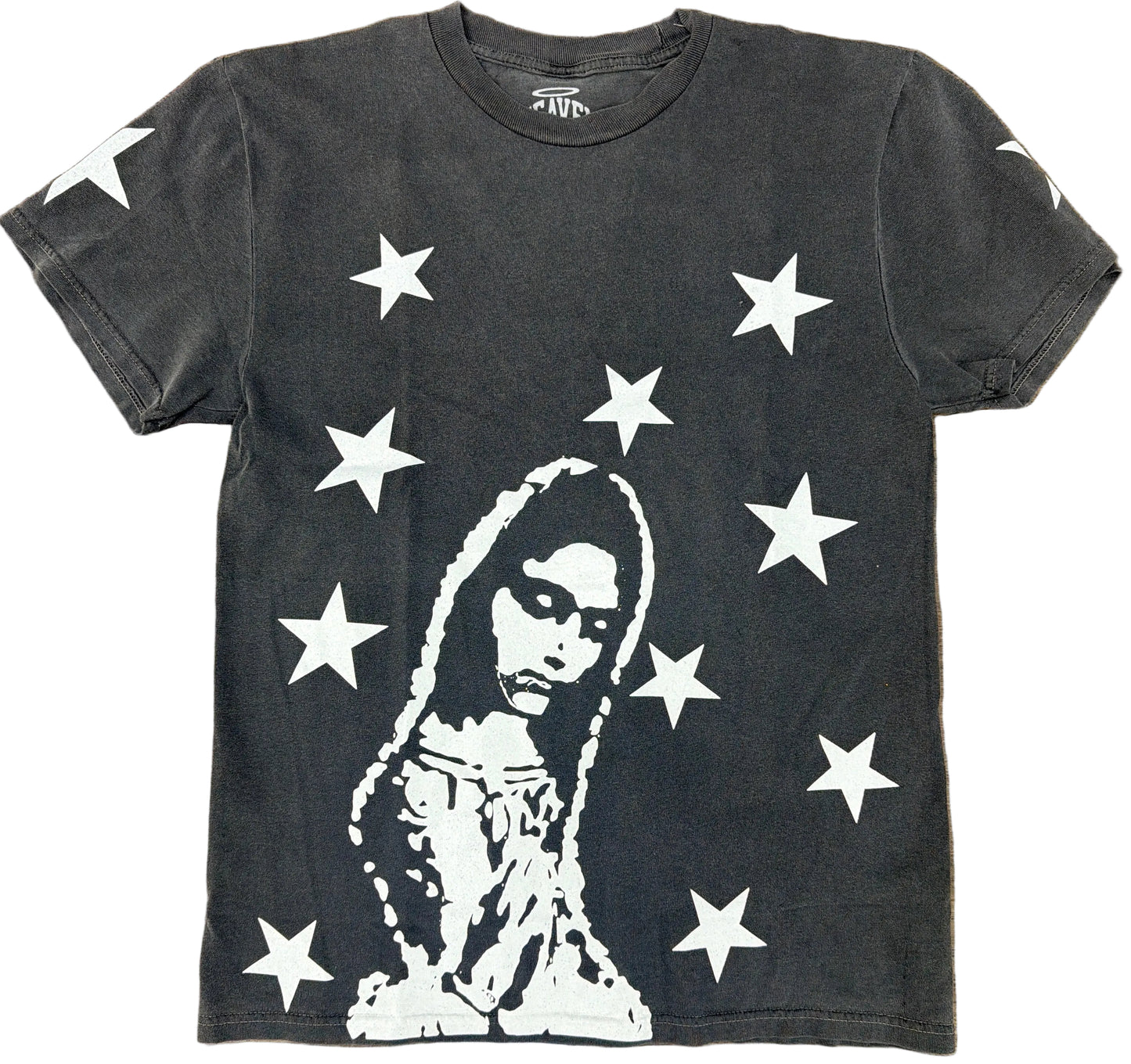 Heaven Is Forever Virgin Mary White Stars