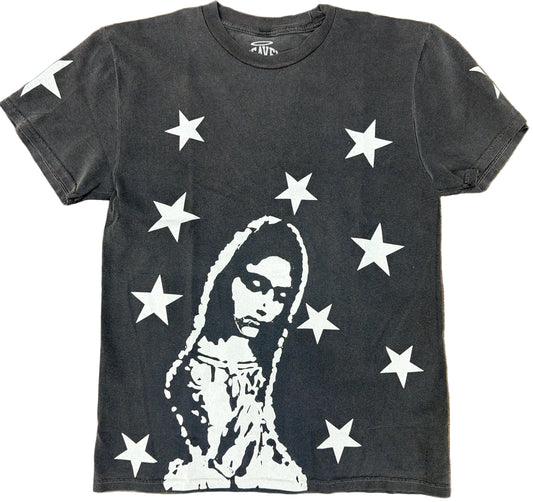 Heaven Is Forever Virgin Mary White Stars