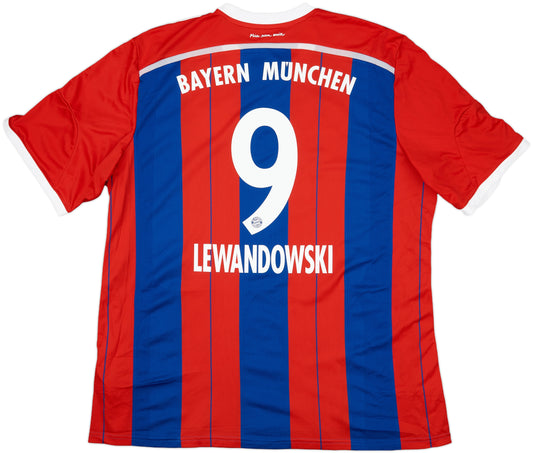 Bayern Munich Lewandowski 2014 Home Jersey