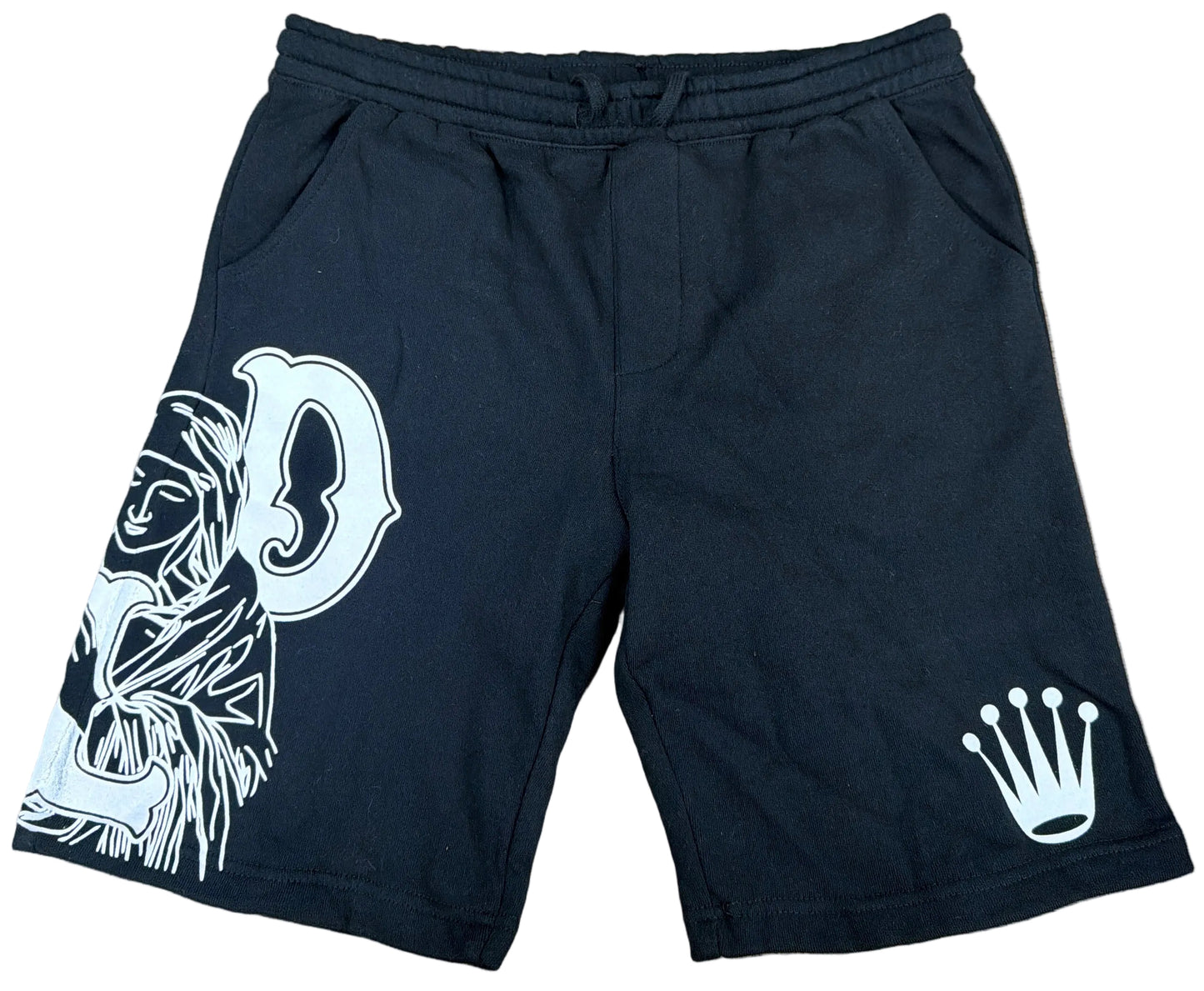 Skys Da Limit Virgen Mary SDL Logo Shorts