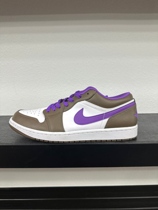 Preowned Jordan 1 Low Purple Mocha