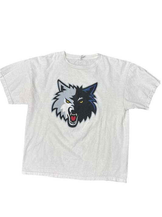 2000s Timberwolves Logo Tee