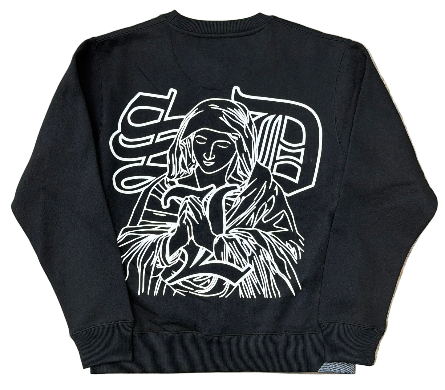 Skys Da Limit Black Glock Rhine Stone Crew Neck