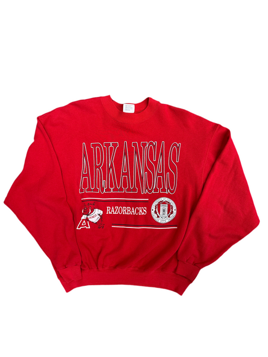 1990's Arkansas Razorbacks Big Spell Crewneck