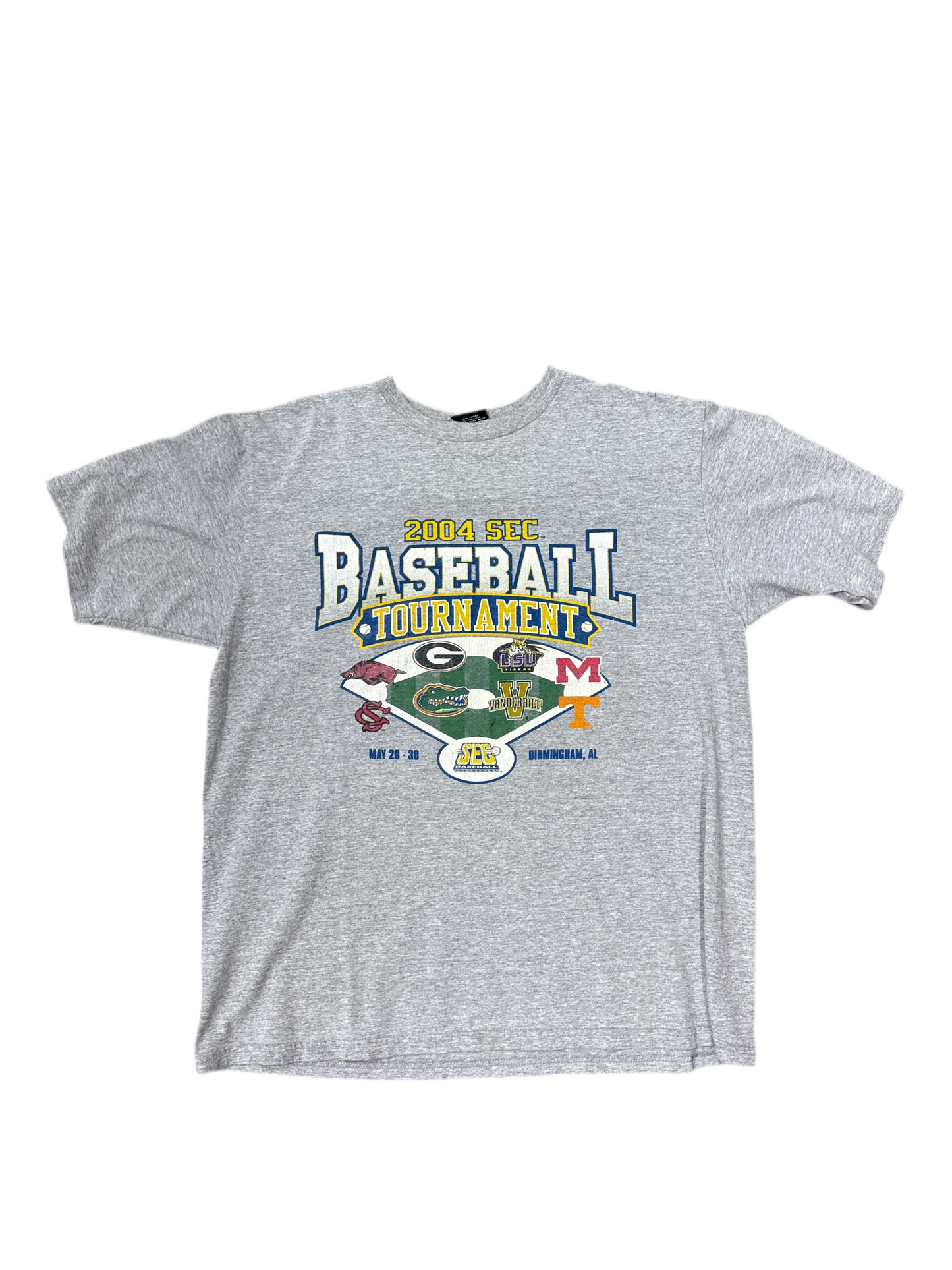 2004 Sec Baseball Tournament Tee